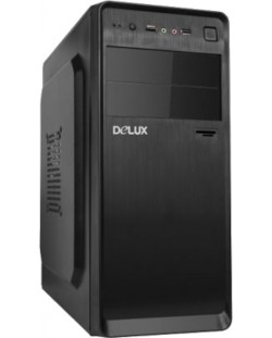 Кутия Delux - DW602, mid tower, черна