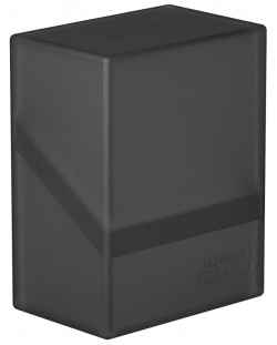 Кутия за карти Ultimate Guard Boulder Deck Case - Standard Size, черна (60 бр.)