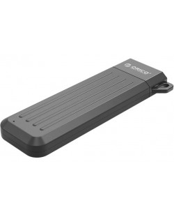 Кутия за SSD Orico - MM2C3-BP, M.2 SATA B, USB 3.1, сива