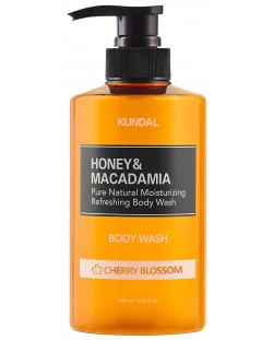 Kundal Душ гел Honey & Macadamia, Череша, 500 ml