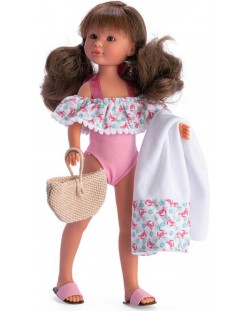 Кукла Asi Dolls - Силия, с плажен тоалет, 30 cm