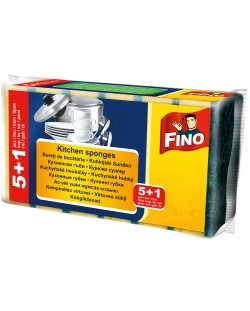 Кухненски гъби Fino - 5+1 броя