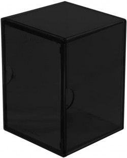 Кутия за карти Ultra Pro - Eclipse 2-Piece Deck Box, Jet Black (100+ бр.)