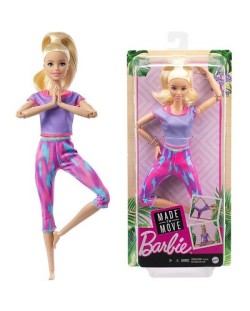 Кукла Mattel Barbie Made to Move с руса коса