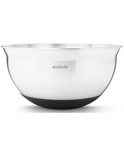 Купа за бъркане Brabantia - 1.6 l, Matt Steel/Black