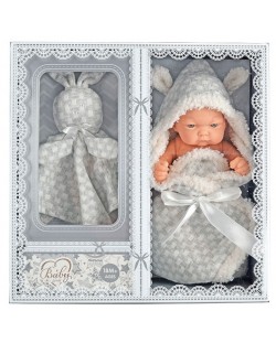 Кукла Raya Toys - Baby So Lovely, новородено с пелена