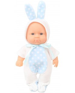 Кукла Moni Toys - С костюм на бяло зайче, 20 cm
