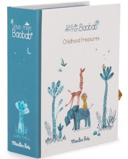 Кутия за бебешки спомени Moulin Roty Sous mon baobab