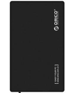 Кутия за твърд диск Orico - 3588US3-V1, USB 3.0, 3.5'', черна