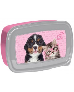 Кутия за храна Paso Studio Pets  - Куче и коте с очила
