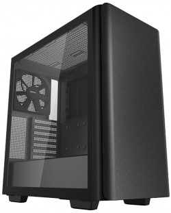 Кутия DeepCool - CK500, mid tower, черна/прозрачна