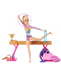 Кукла Barbie You can be anything - Барби гимнастичка, с аксесоари