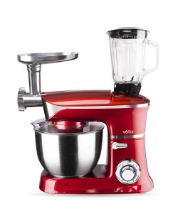 Кухненски робот Voltz - V51115BS, 1900W, 6 степени, 6.5 l, червен