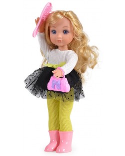Кукла Moni Toys - С пола пачка и зелен клин, 36 cm