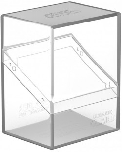 Кутия за карти Ultimate Guard Boulder Deck Case - Clear (80 бр.)