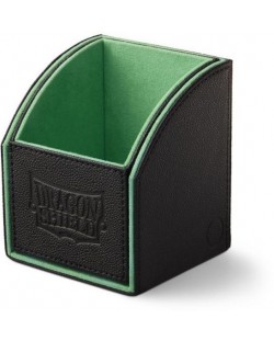 Кутия за карти Dragon Shield - Nest Box Black/Green (100 бр.)