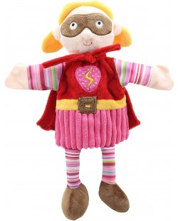 Кукла за куклен театър The Puppet Company - Супер момиче, 38 cm