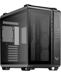Кутия ASUS - TUF Gaming GT502, middle tower, черна/прозрачна