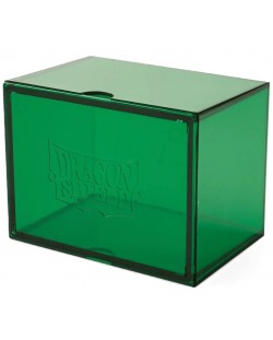 Кутия за карти Dragon Shield Strong Box - Green (100+ бр.)
