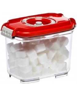 Кутия за вакуумиране Status - Health, 800 ml, BPA Free, червена