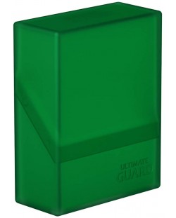 Кутия за карти Ultimate Guard Boulder Deck Case Standard Size - Emerald (40 бр.)