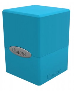 Кутия за карти Ultra Pro Satin Cube - Sky Blue (100+ бр.)