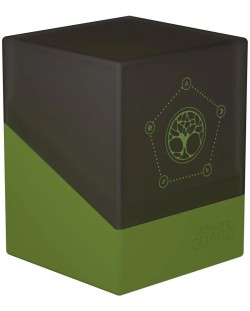 Кутия за карти Ultimate Guard Druidic Secrets Arbor Boulder Deck Case - Маслинено зелена (100+ бр.)