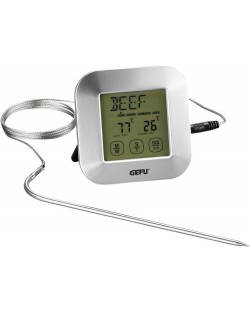 Kухненски термометър Gefu - Punto, 6.2 x 6.2 x 14 cm, инокс