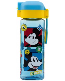Квадратна бутилка за вода Stor Mickey Mouse - 550 ml
