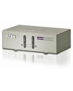 KVMP превключвател ATEN - CS72U, 2-портов, USB, VGA, Audio