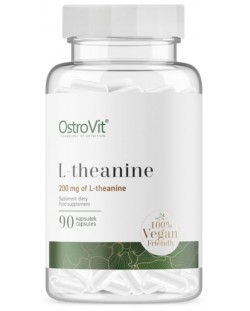 L-Theanine, 90 капсули, OstroVit