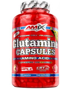 L-Glutamine, 800 mg, 360 капсули, Amix