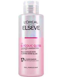 L'Oréal Elseve Ламинираща грижа за коса Glycolic Gloss, 200 ml