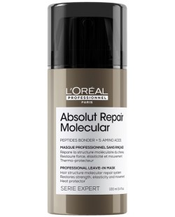 L'Oréal Professionnel Absolut Repair Molecular Маска без отмиване, 100 ml