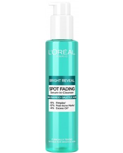 L'Oréal Bright Reveal Почистващ гел за лице, 150 ml