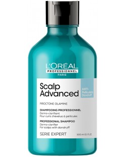 L'Oréal Professionnel Scalp Advanced Почистващ шампоан против пърхот, 300 ml