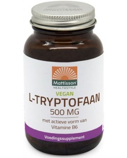 L-Tryptophan, 500 mg, 60 капсули, Mattisson Healthstyle