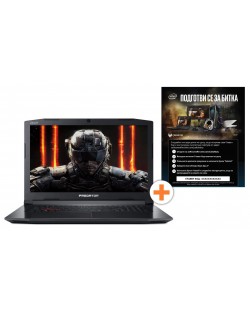 Лаптоп Acer Predator Helios 300, PH317-52-79TZ - 17.3" FullHD + Подарък игра Call Of Duty: Black Ops 4