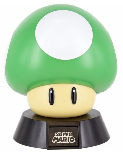 Лампа Paladone Games: Super Mario - 1Up Mushroom