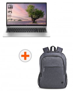 Лаптоп HP - ProBook 450 G10, 15.6'', i5 + Раница HP Prelude Pro Recycled, 15.6''
