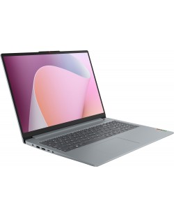 Лаптоп Lenovo - IdeaPad Slim 3, 15.6'', FHD, i5, 16GB/512GB, сив