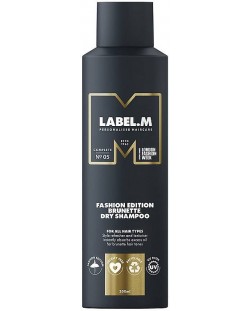 Label.m Fashion Edition Сух шампоан за брюнетки, 200 ml