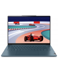 Лаптоп Lenovo - Yoga Pro 7, 14.5'', WQXGA, R7, 1TB, Tidal Teal