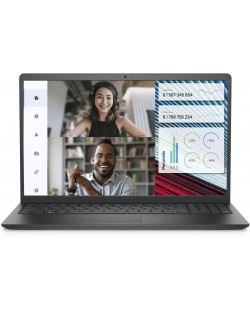 Лаптоп Dell - Vostro 3520, 15.6'', FHD, i5-1235U, 8GB/512GB, UBU, черен