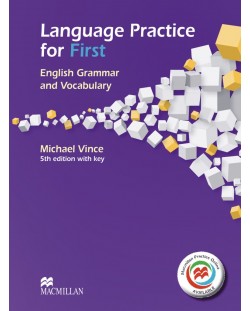 Language Practicе for First + MPO First: English Grammar and Vocabulary (with key) / Английски език (Граматика и лексика - с отговори и онлайн практика)
