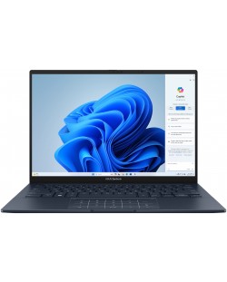 Лаптоп ASUS - Zenbook UX3405MA-PP086W, 14'', 2.8K, Ultra 5, син