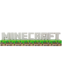 Лампа Paladone Games: Minecraft - Logo