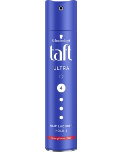 Taft Лак за коса Ultra, ниво 4, 250 ml