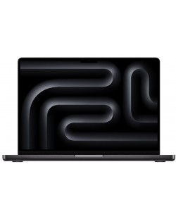 Лаптоп Apple - MacBook Pro 14, 14'', М3 Pro 12/18, 18GB/1TB, черен