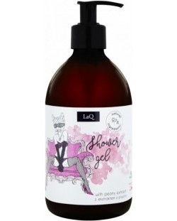 LaQ Not So Serious Душ гел Peony, 500 ml